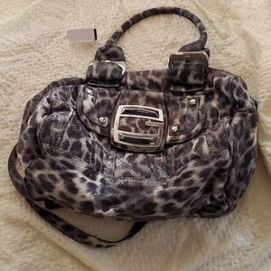 Rare Guess Leopard Print Handbag 🖤🐆